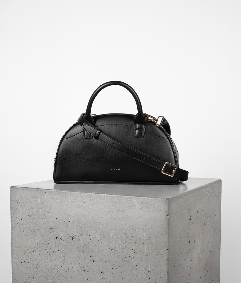 SUSANNA Vegan Satchel - UPPEAL™ | Color: Black - variant::black