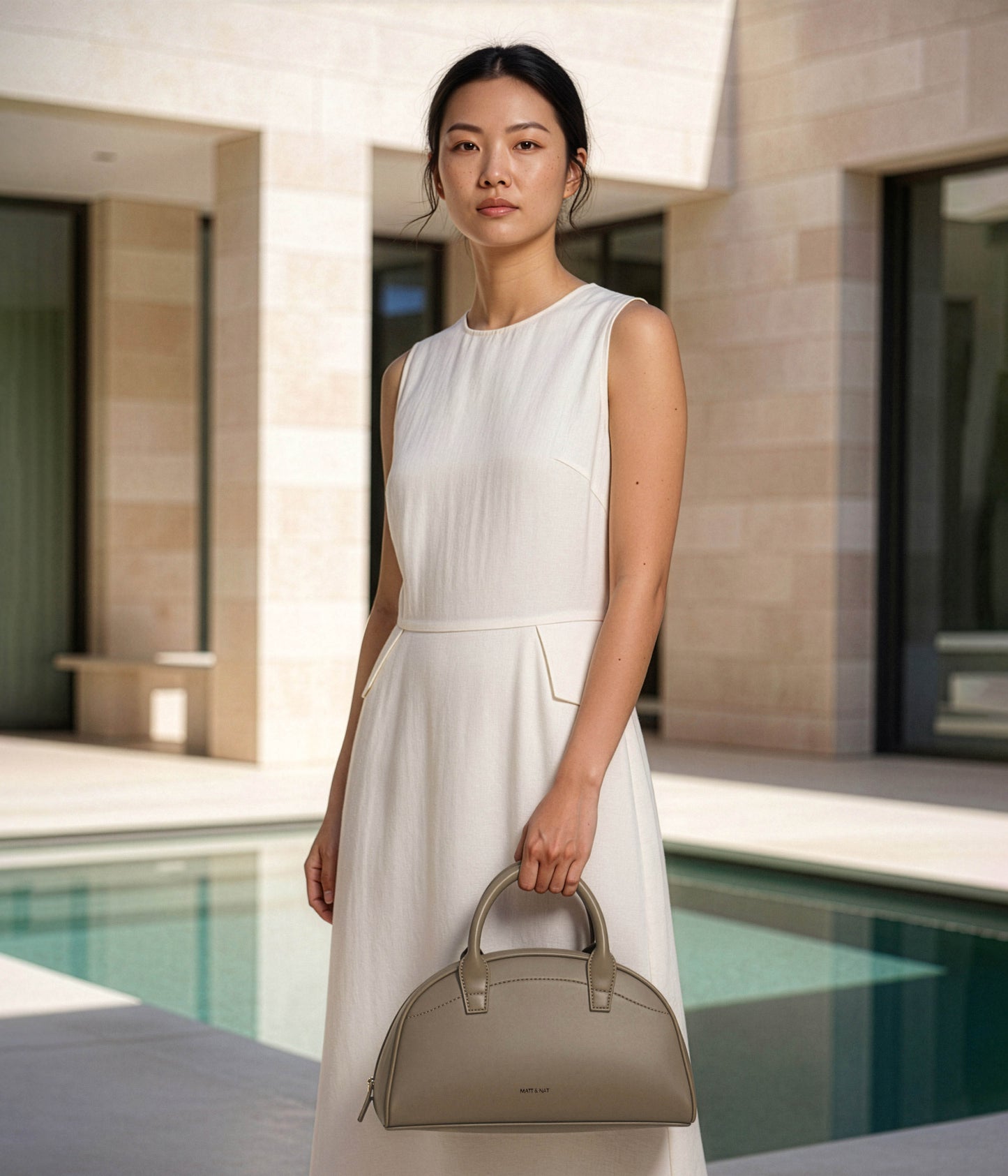 SUSANNA Vegan Satchel - UPPEAL™ | Color: Caicos - variant::caicos