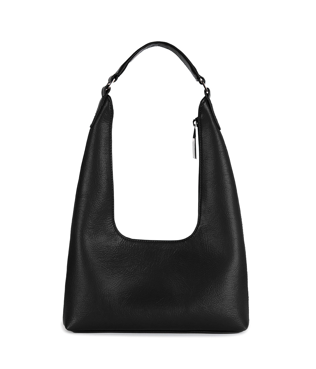 COCO Vegan Shoulder Bag – Theme | Color: Black - variant::black