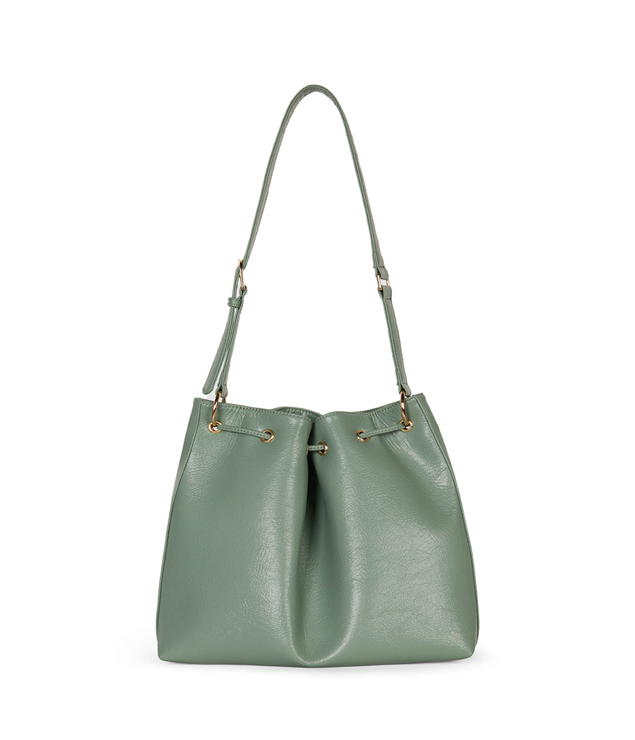 JAN Vegan Bucket Bag – Theme | Color: Tea - variant::tea
