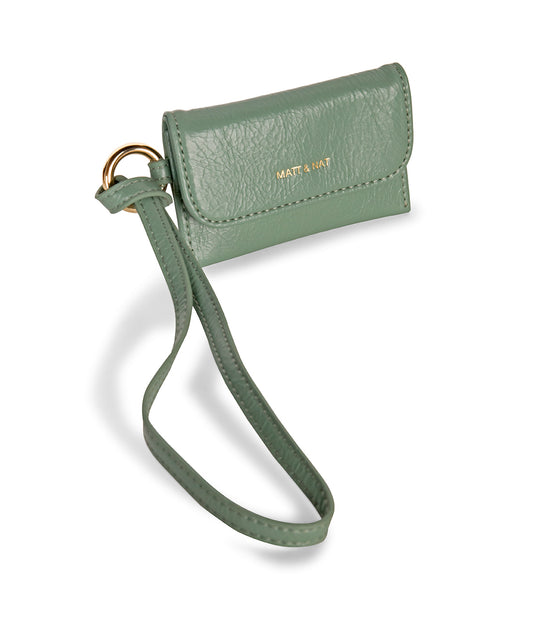 VALIN Vegan Card Holder - Grain | Color: Tea - variant::tea