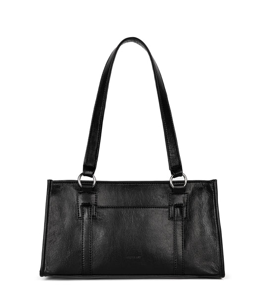 ZARIA Vegan Tote Satchel Bag - Theme | Color: Black - variant::black