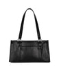 ZARIA Vegan Tote Satchel Bag - Theme | Color: Black - variant::black