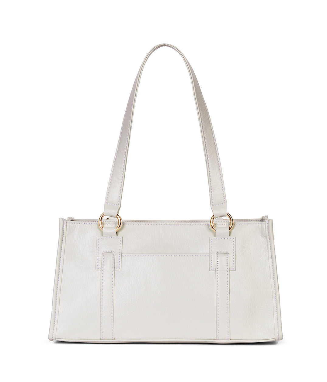 ZARIA Vegan Tote Satchel Bag - Theme | Color: Glaze - variant::glaze