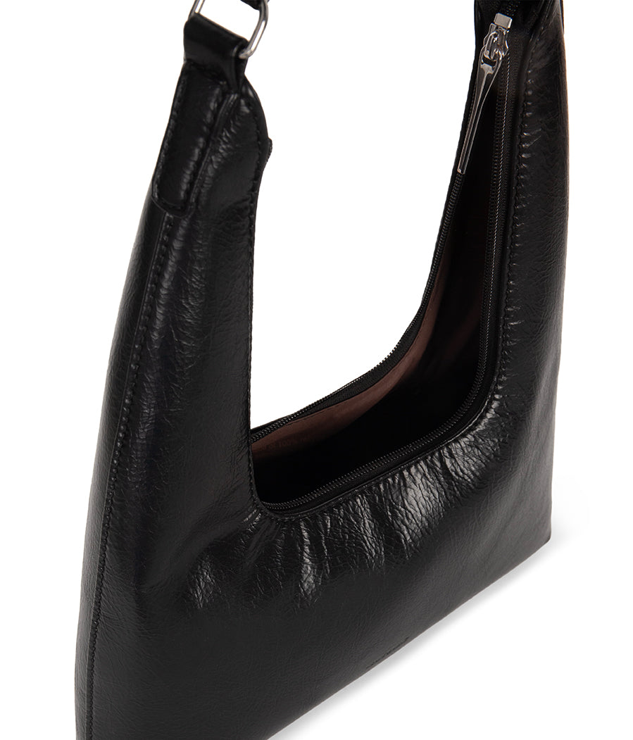 COCO Vegan Shoulder Bag – Theme | Color: Black - variant::black