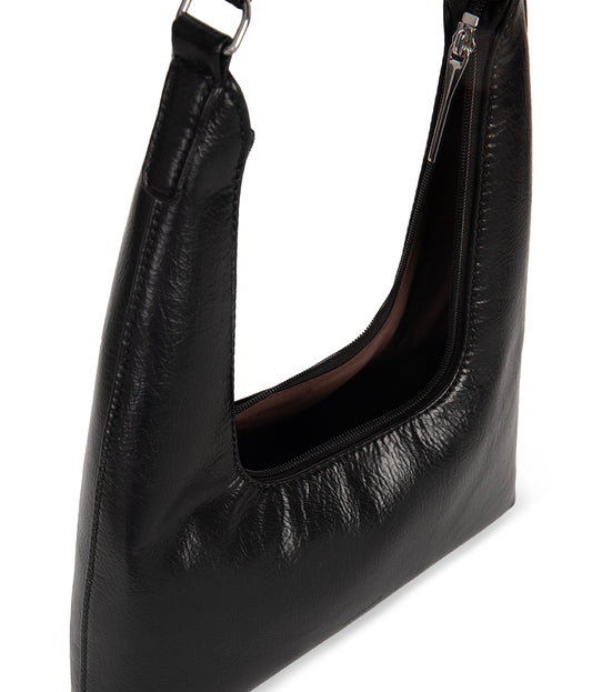 COCO Vegan Shoulder Bag – Theme | Color: Black - variant::black