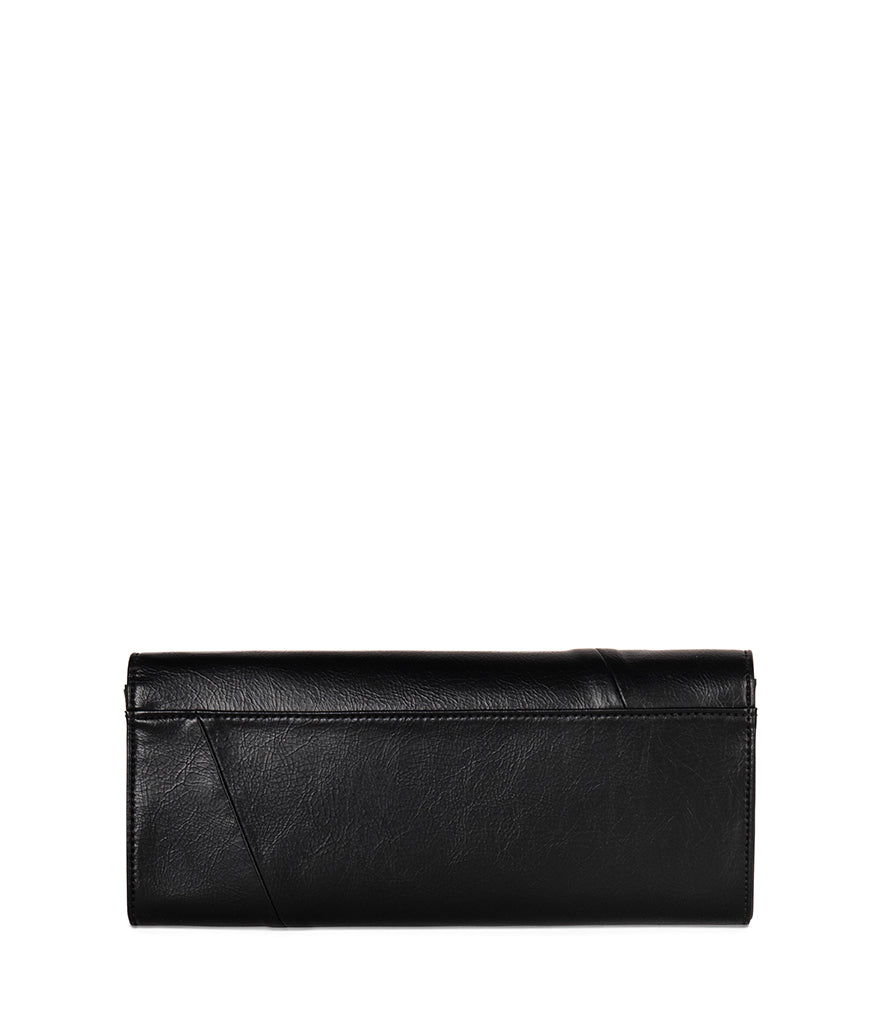 EDIA Vegan Clutch – Theme | Color: Black - variant::black