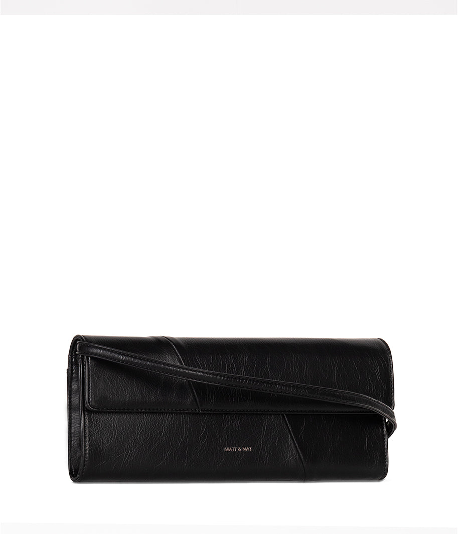 EDIA Vegan Clutch – Theme | Color: Black - variant::black