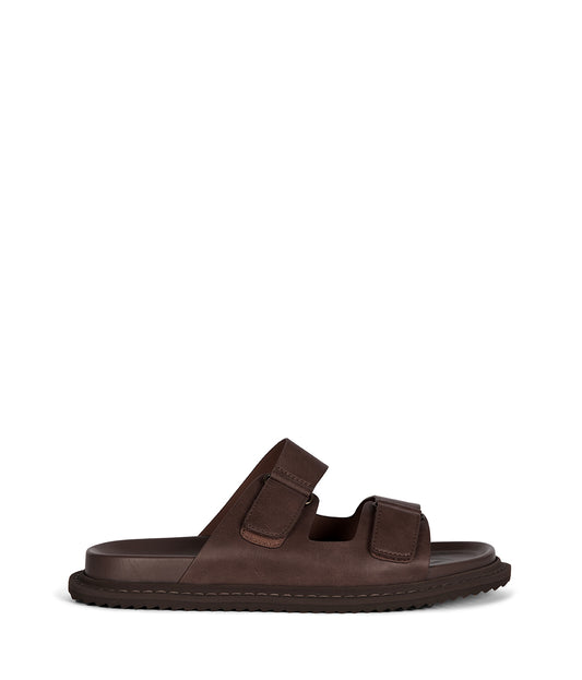 JOAO Men's Vegan Sandals | Color: Brown - variant::brown