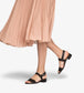 JOJO Vegan Block Heel Sandals | Color: Black - variant::black