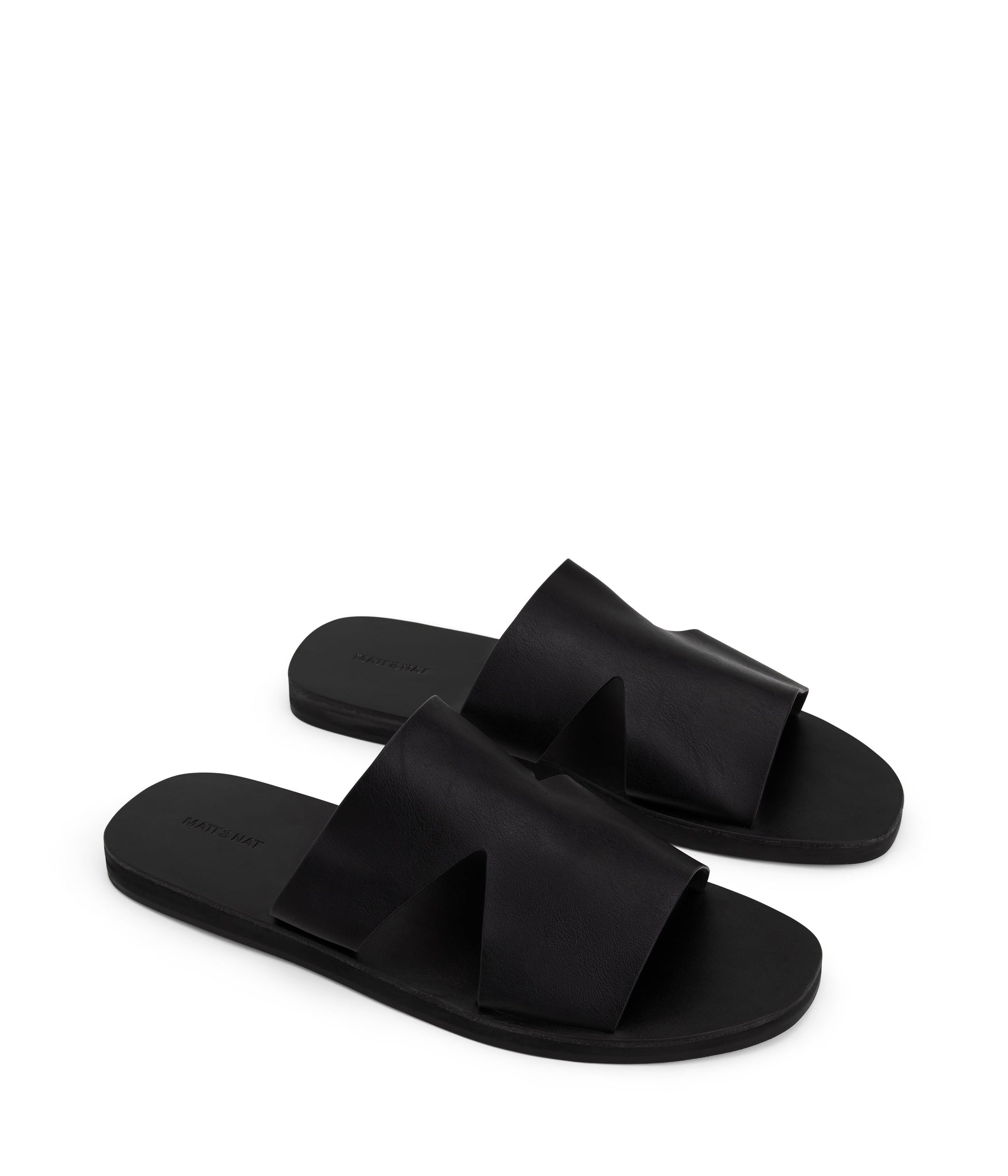 LILY Vegan Sandals | Color: Black - variant::black