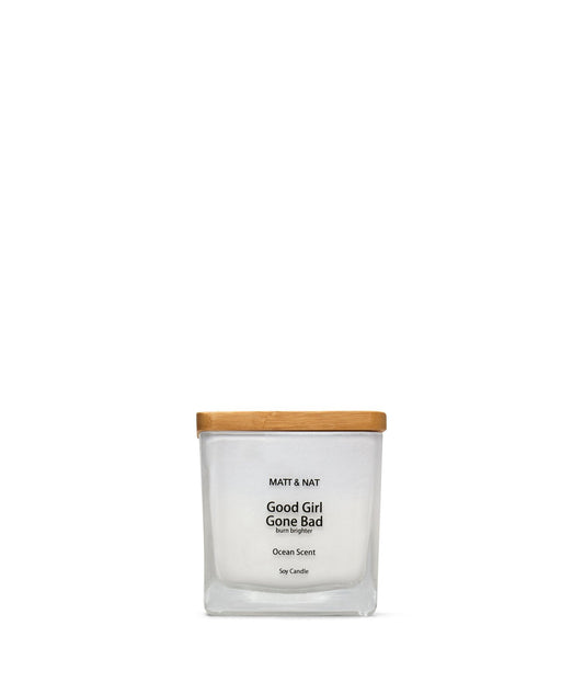 Good Girl Gone Bad Mini Soy Candle | Color: White - variant::white