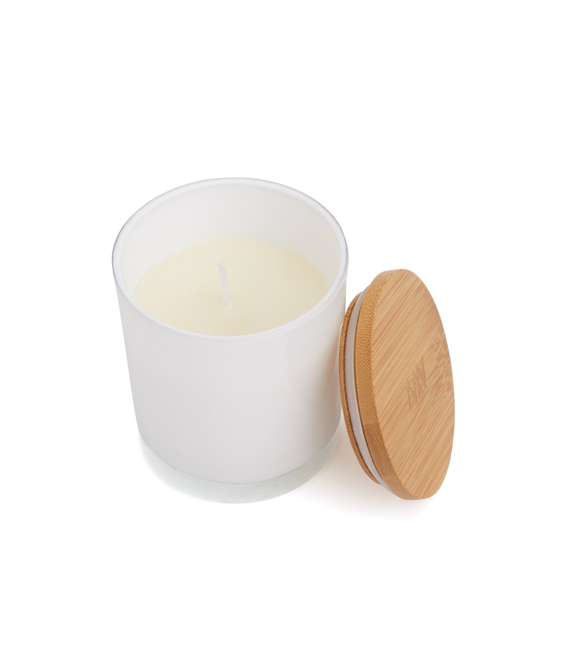 MIMOSA AT BRUNCH REG. ROUND Candle | Color: White - variant::white